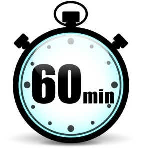 60 minutes stopwatch