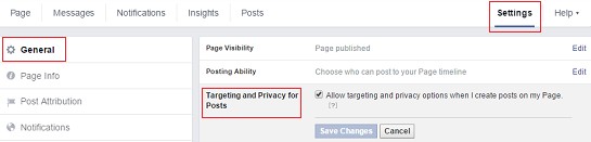 Facebook organic targeting