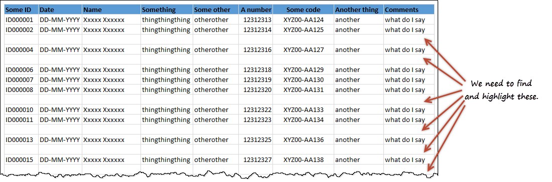 find-highlight-blank-cells-in-excel