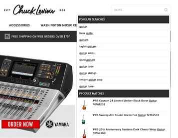 Chuck Levins Autocomplete