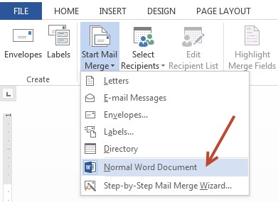 mail-merge-from-regular-word-document
