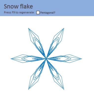 snow-flakes-in-excel-demo