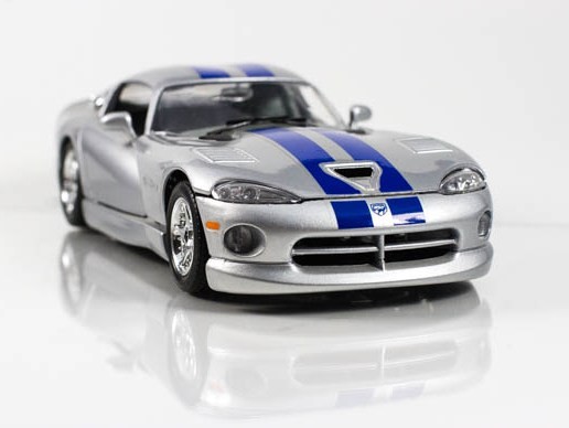 race car product shot