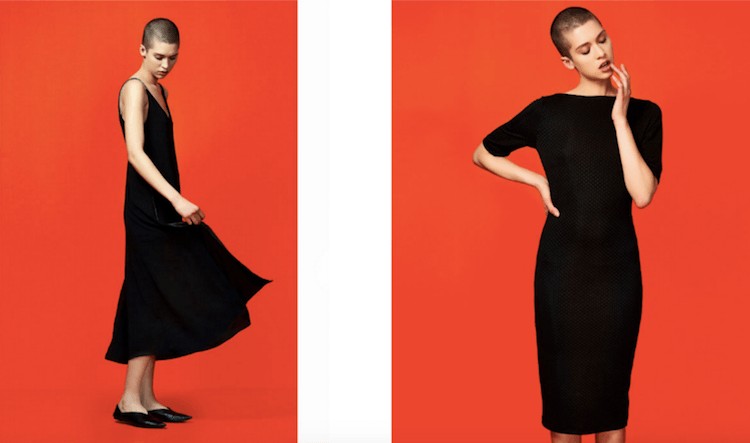 pixelz-product-photography-color-background-zara-black-dress