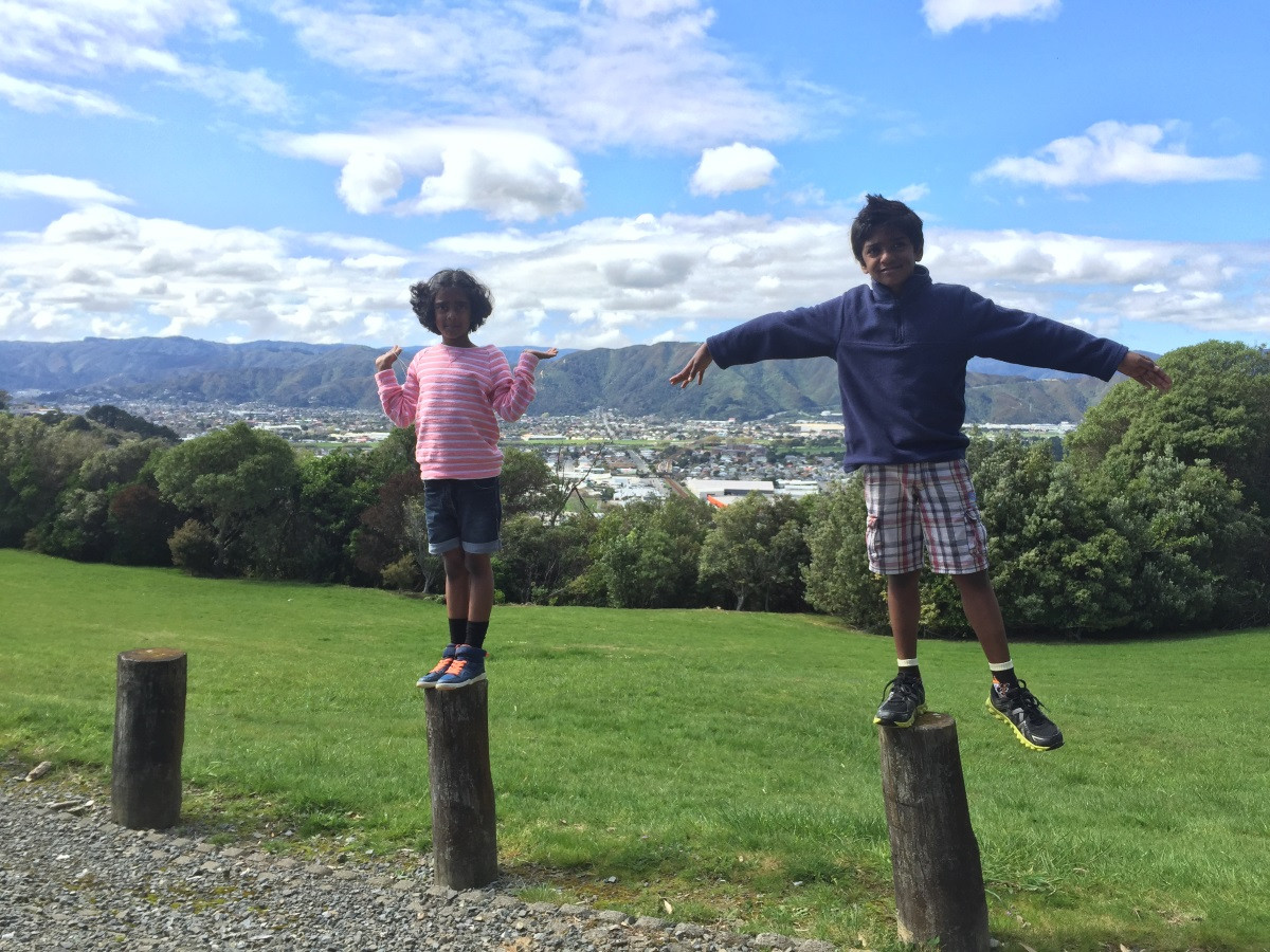 kids-in-percy-scenic-reserve