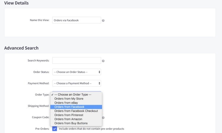 order method tracking